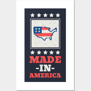 Made in America Posters and Art